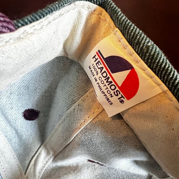 Vintage New Orleans Jazz Louisiana Cap By Headmost Adjustable Hat retro style - Picture 2 of 3